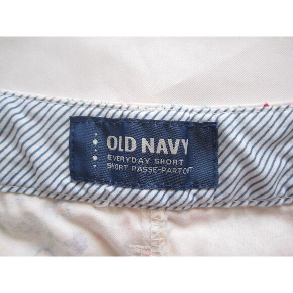 Women's Old Navy Floral Print Shorts Sz 12 (WP311) - Picture 2 of 9